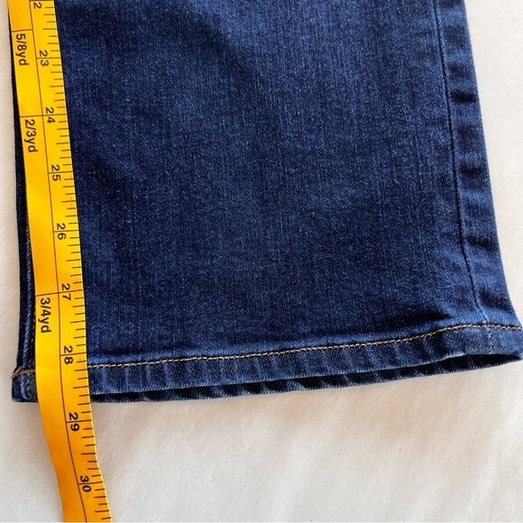 Lands End Womens Jeans High Rise Straight Leg‎ Size 6 - Picture 13 of 14